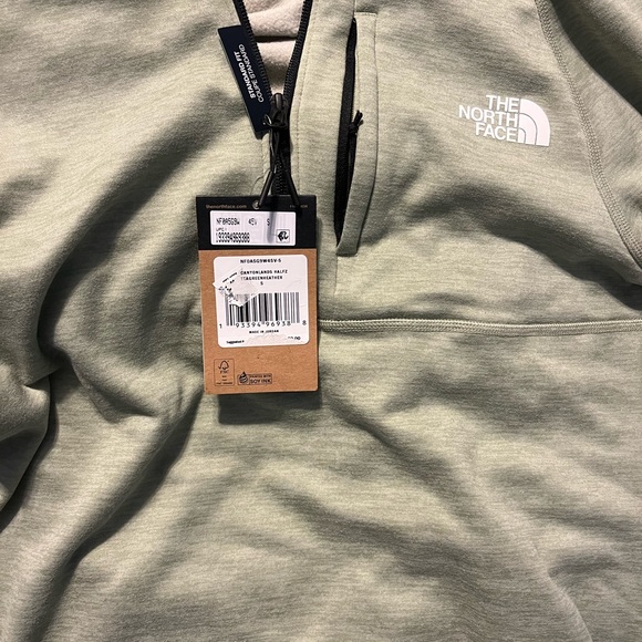 The North Face Men's Canyonlands Half Zip Pullover Tea Green Heather Size Small - Picture 5 of 6